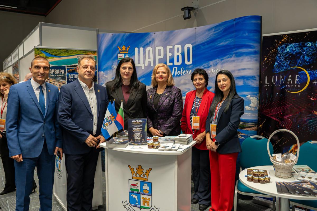 Община Царево представи „Царево повече от море“ на изложението „Културен туризъм“ във Велико Търново